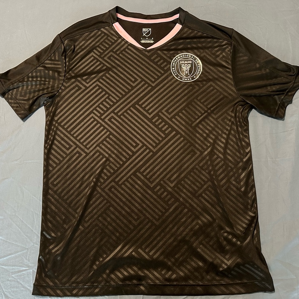 Inter Miami CF Black and Pink Jersey‎